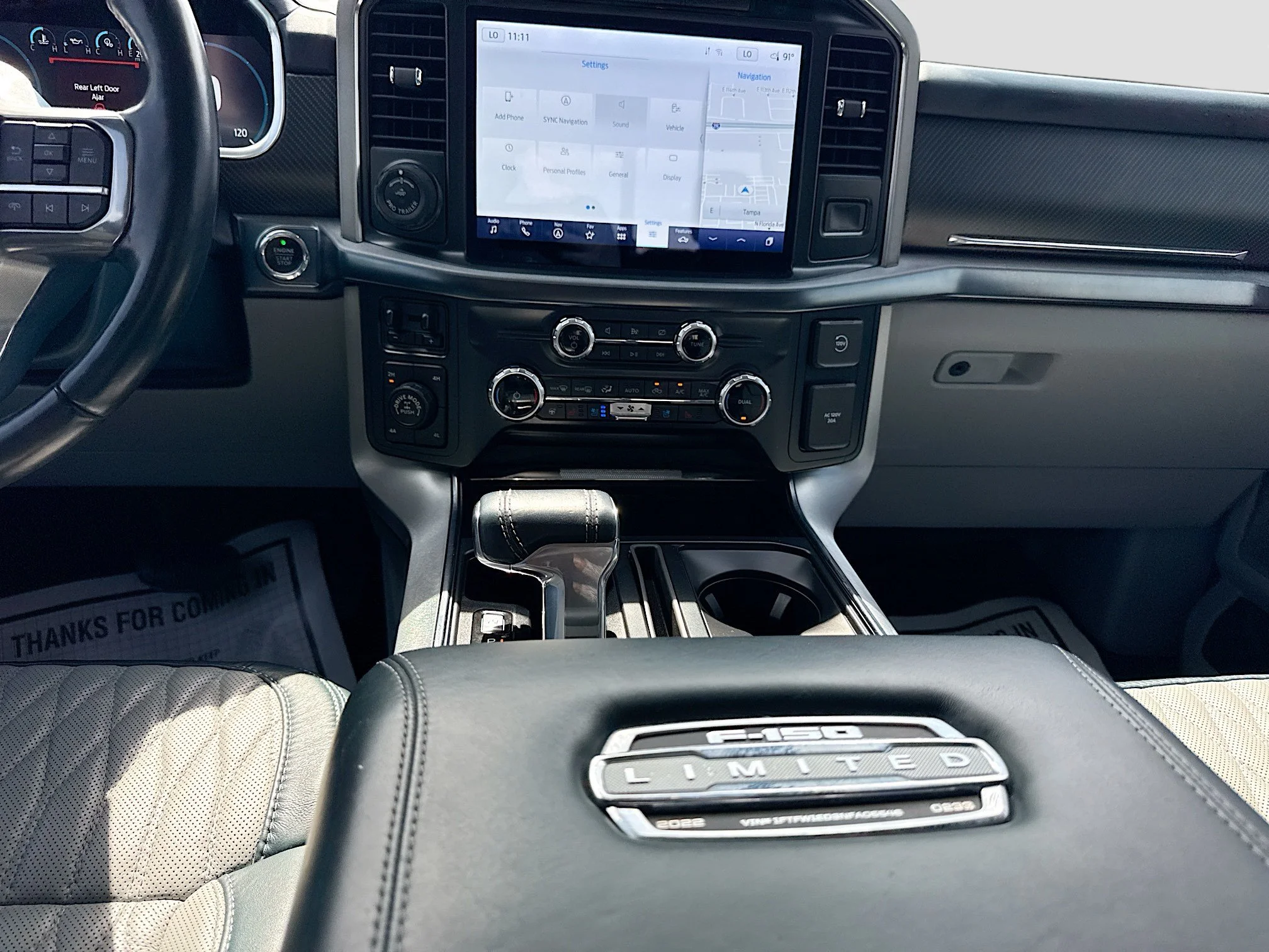 Used 2022 Blue Metallic Ford Limited image 17