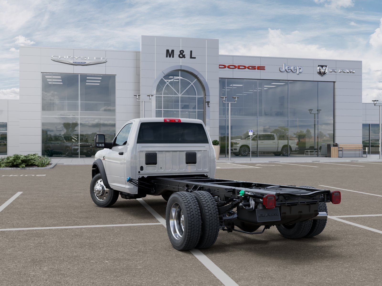 New 2026 Bright White Clear-Coat Exterior Paint RAM Tradesman/Big Horn image 23