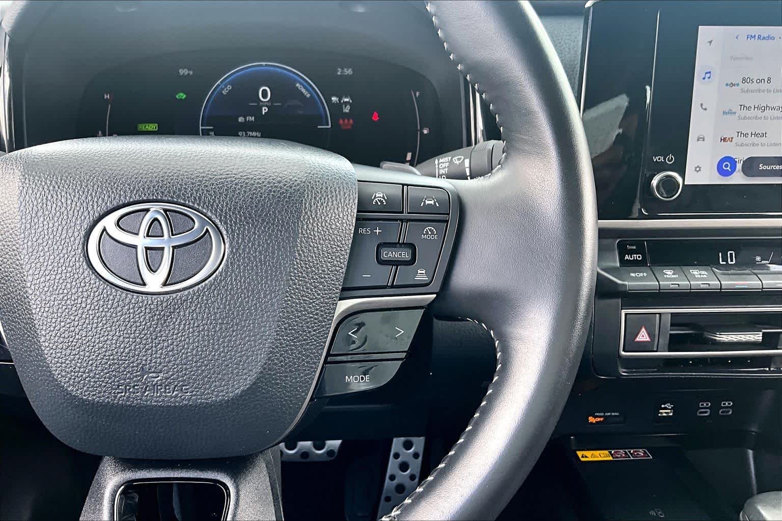 Used 2025 Midnight Black Metallic Toyota SE image 25
