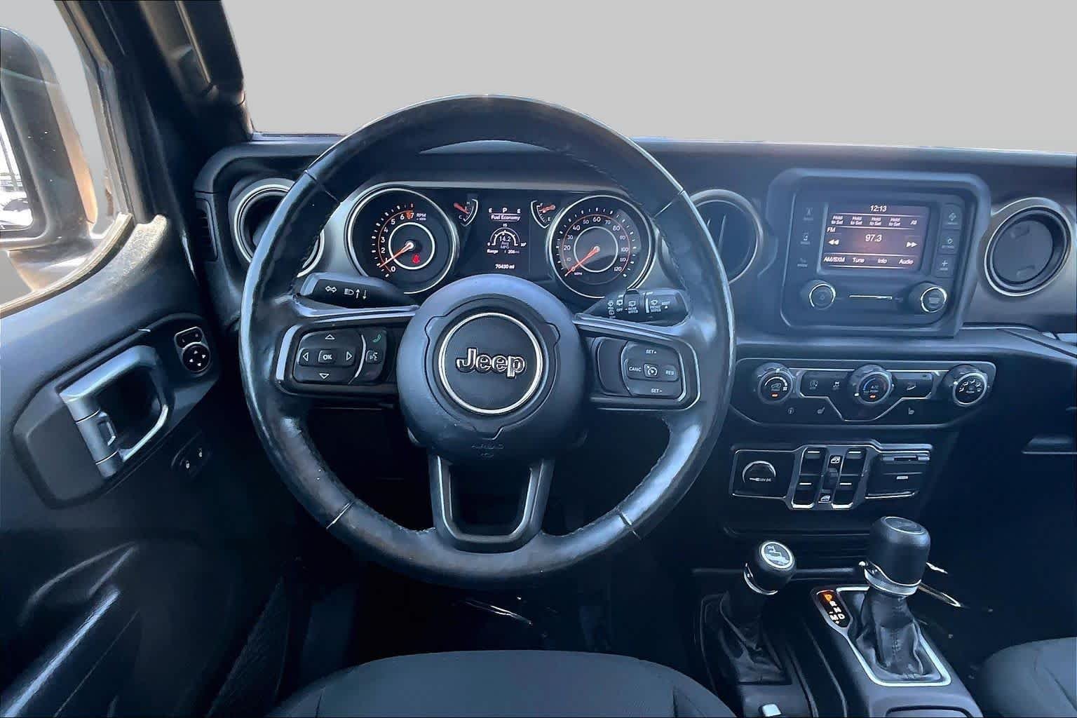 Used 2020 Granite Crystal Metallic Clearcoat Jeep Sport S image 6