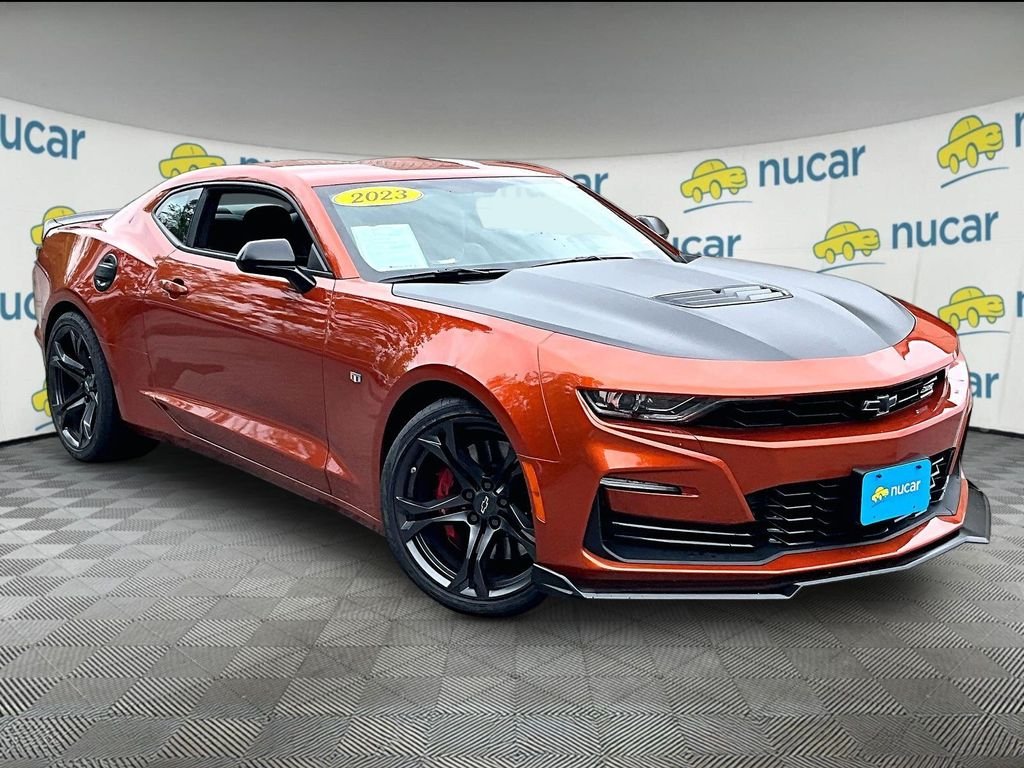 Used 2023 Vivid Orange Metallic Chevrolet SS image 1
