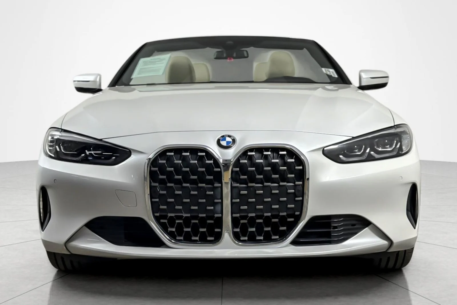 Used 2023 MINERAL WHITE BMW 430i Convertible image 8