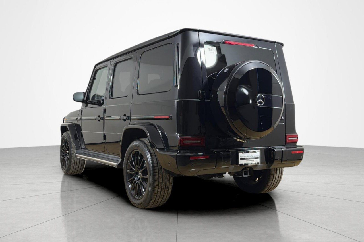 Certified Used 2021 Obsidian Black Metallic Mercedes-Benz G 550 image 3