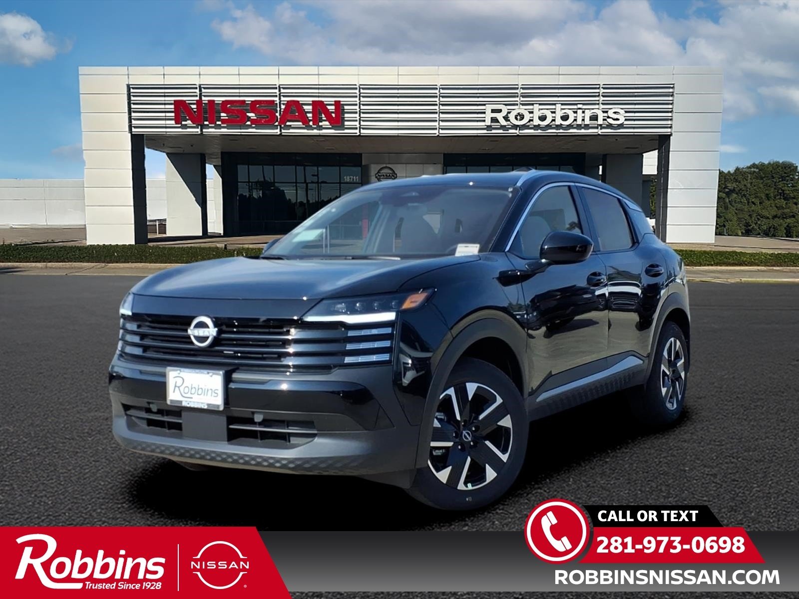 2026 Nissan Kicks SV Black at Robbins Nissan