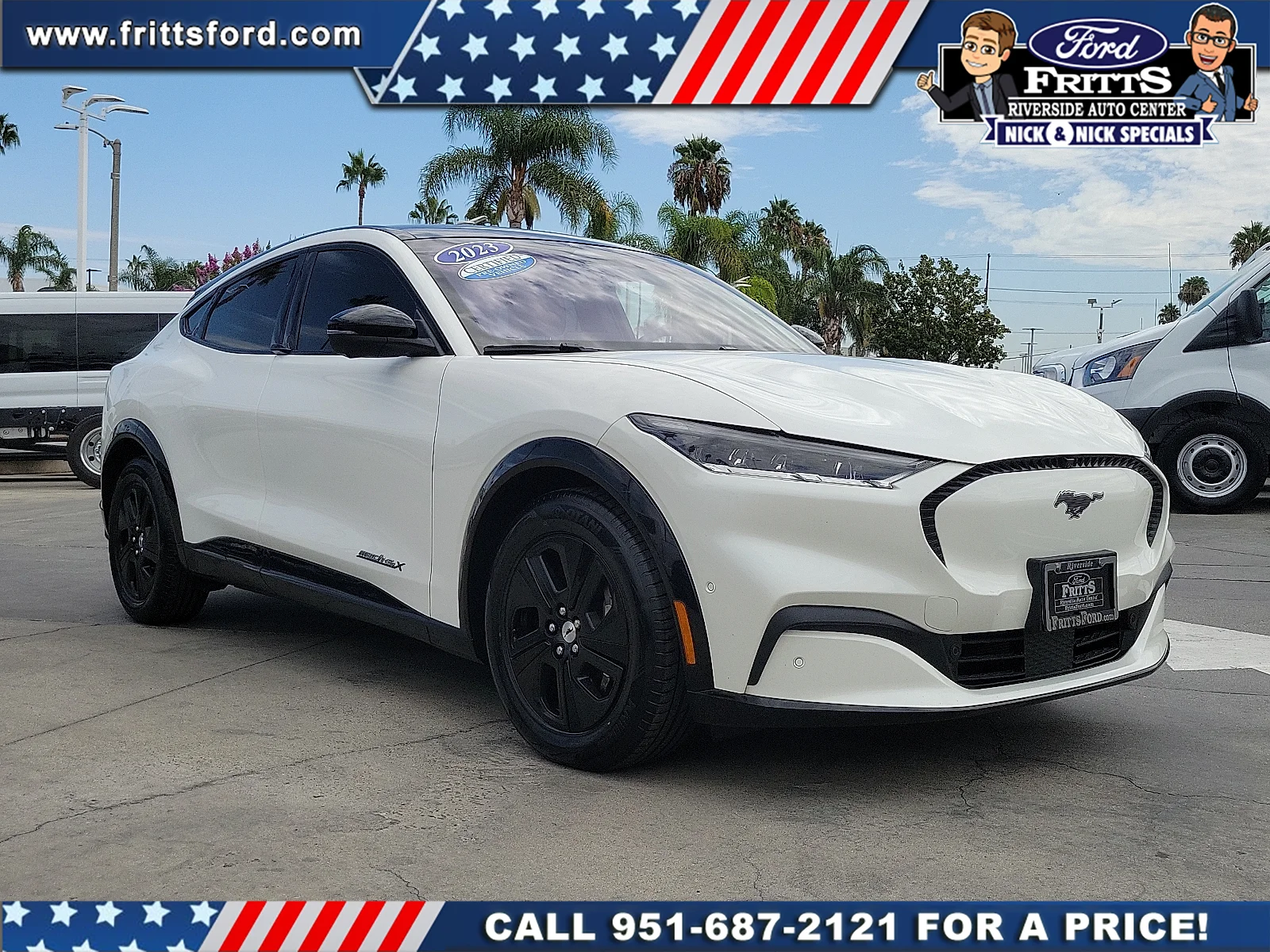 Certified Used 2023 White Metallic Ford California Route 1 image 22
