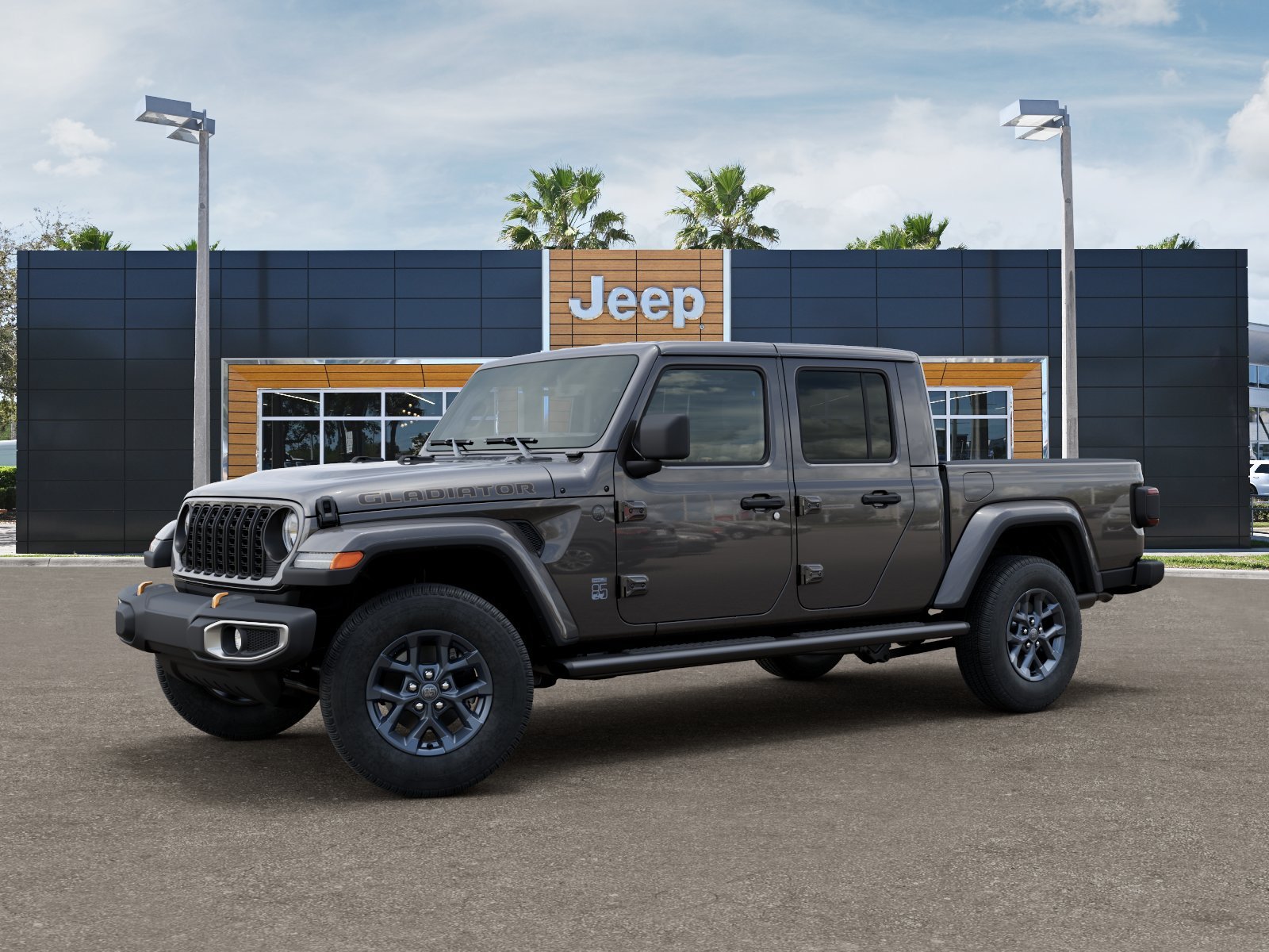 New 2026 Granite Crystal Metallic Clearcoat Jeep 85th Anniversary Edition image 2