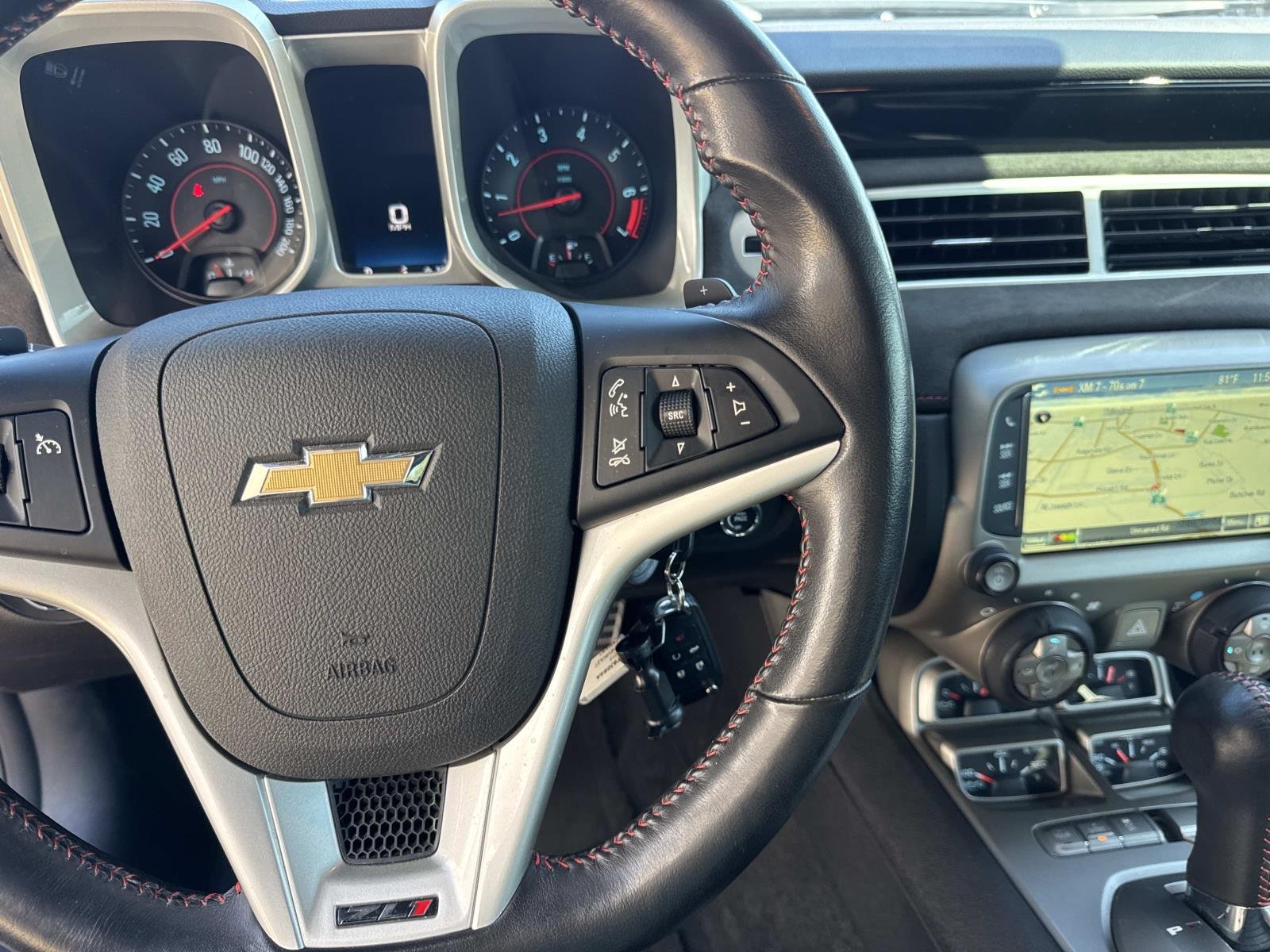 Used 2015 CRYSTAL RED TINTCOAT Chevrolet ZL1 image 23