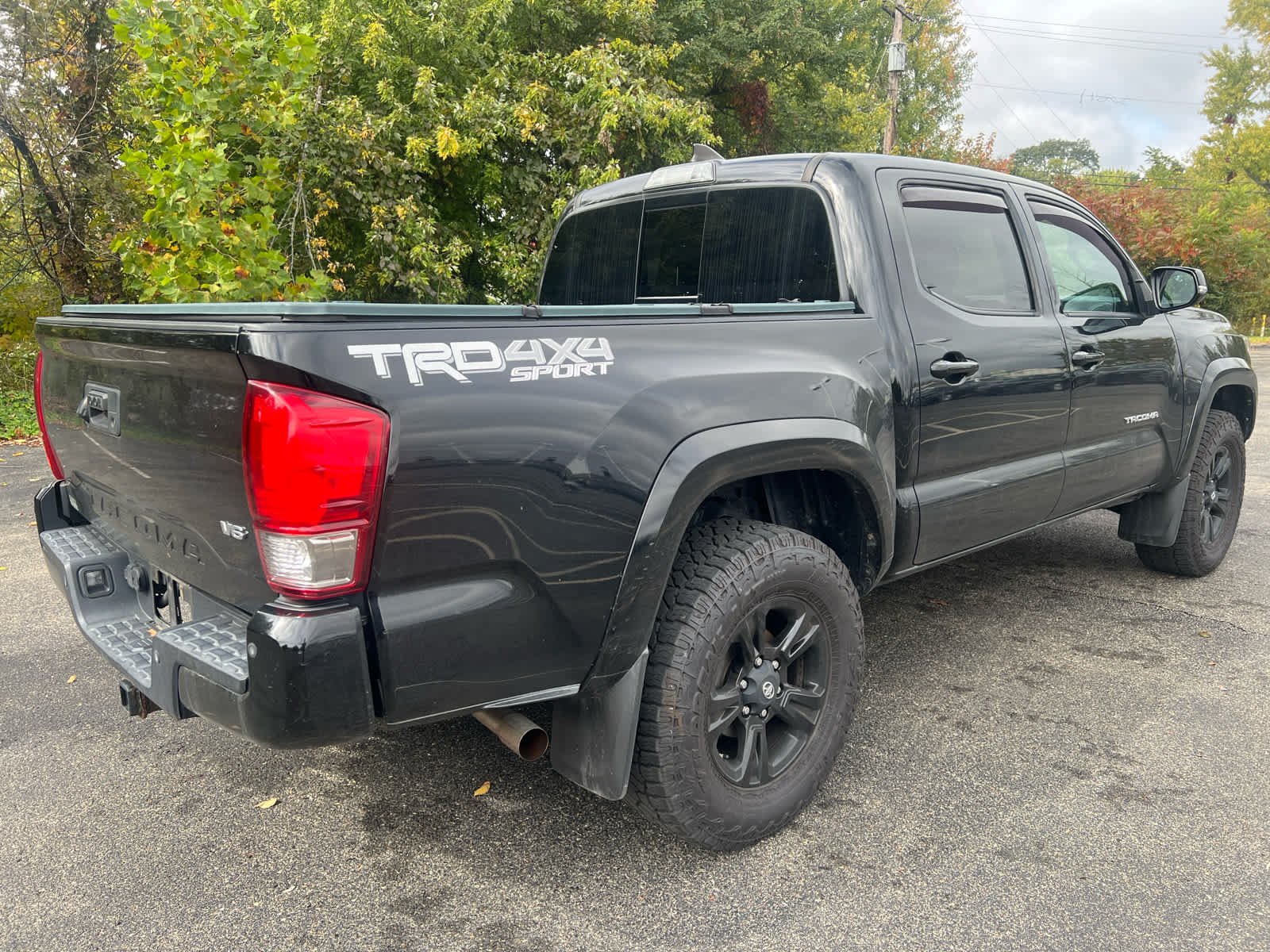 Used 2017 Black Toyota TRD Sport image 3