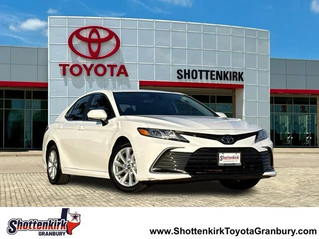 Used 2023 White Toyota LE image 1