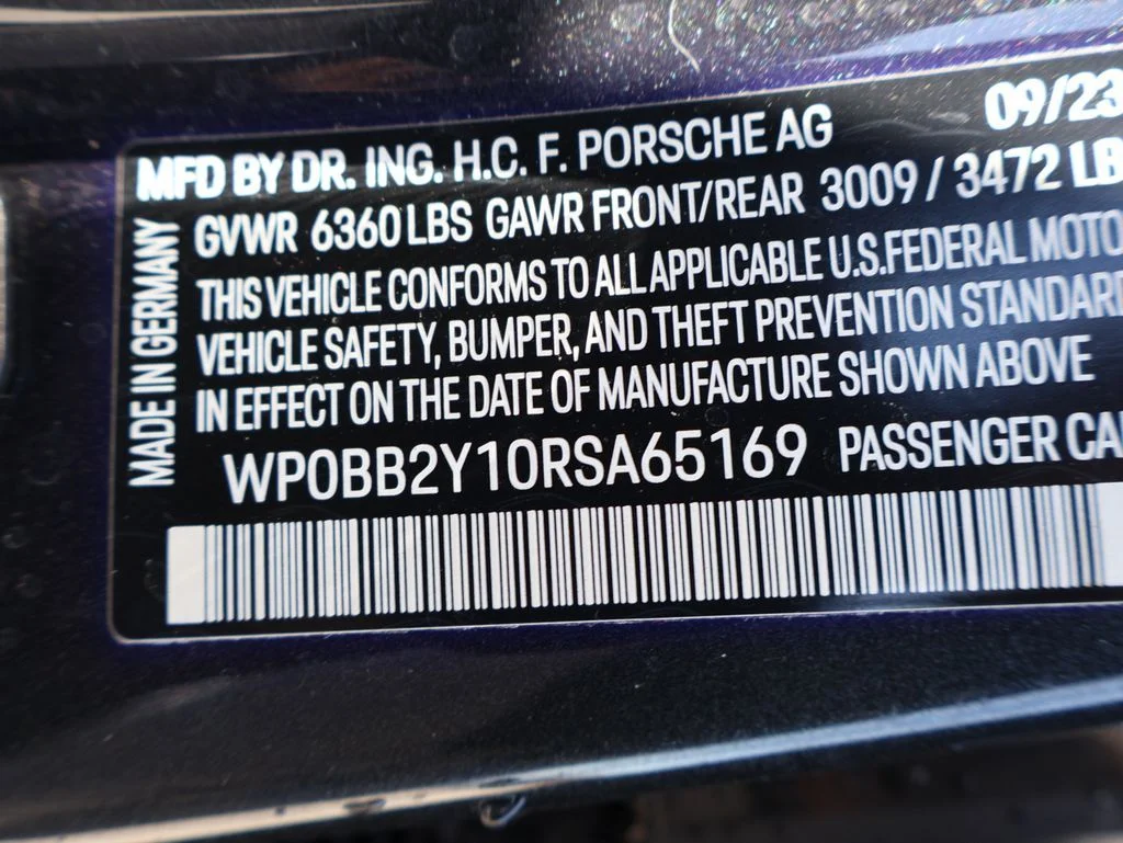 Certified Used 2024 Volcano Grey Metallic Porsche 4S image 38