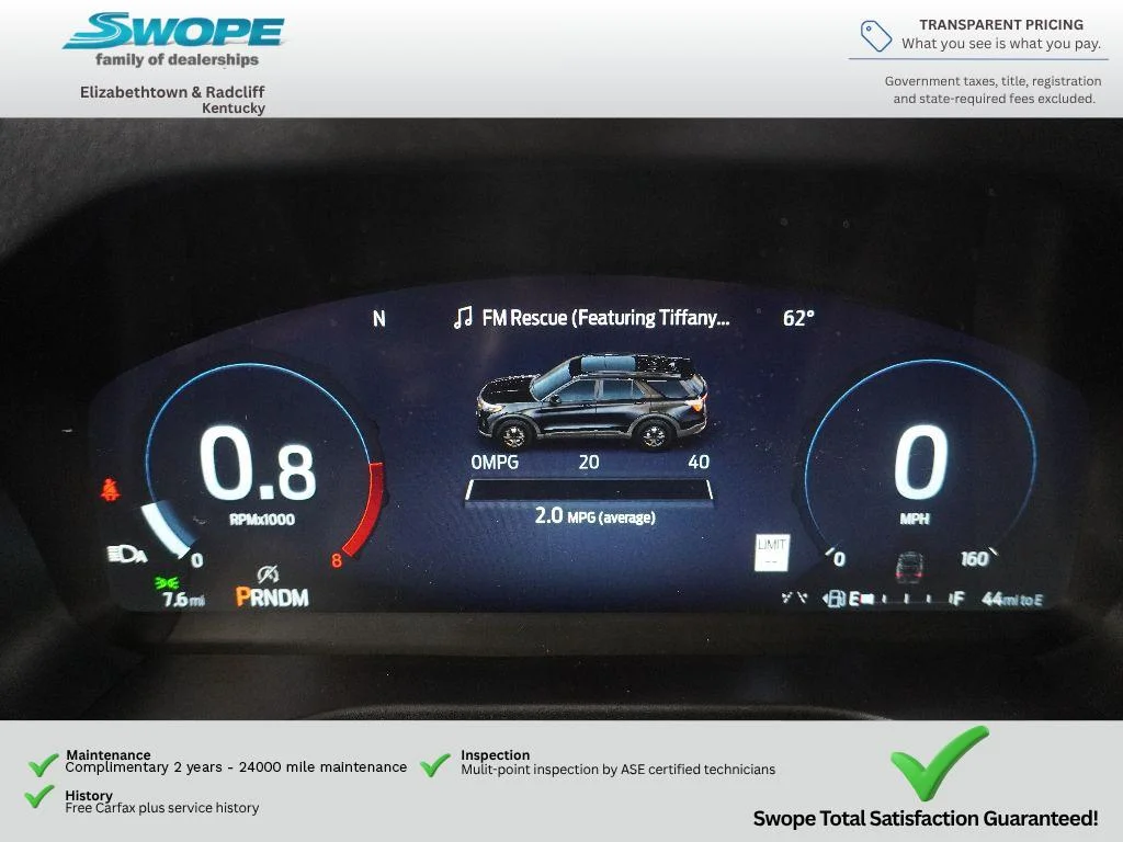 New 2026 Agate Black Metallic Ford Tremor® image 22