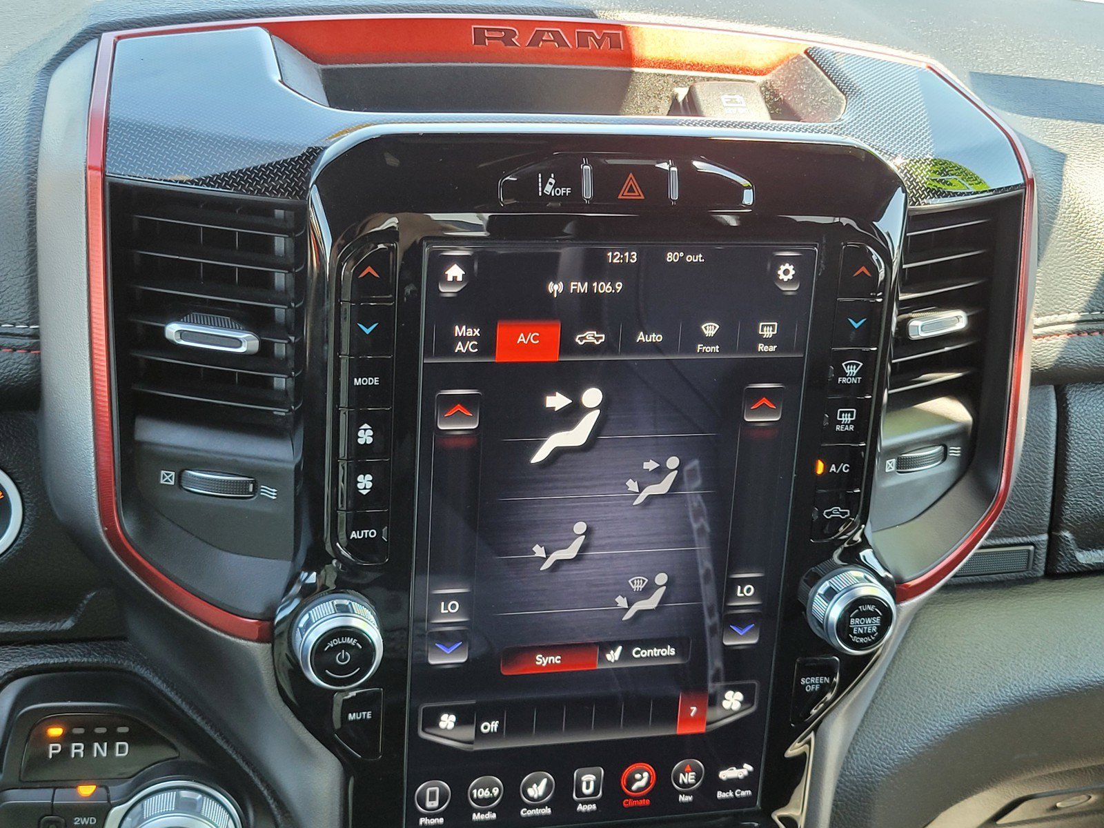 Used 2020 Diamond Black Crystal Pearlcoat Ram Rebel image 21