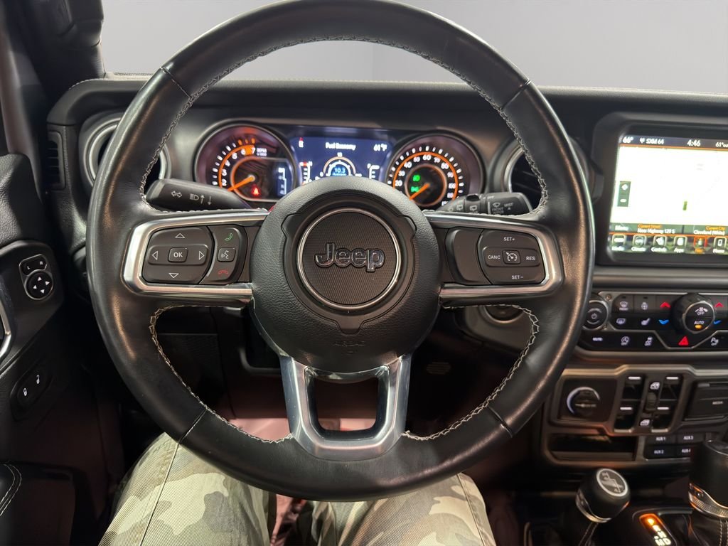 Used 2023 Bright White Clearcoat Jeep Sahara image 24