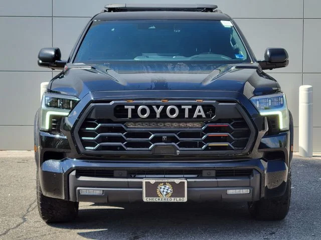 Used 2025 Midnight Black Metallic Toyota TRD Pro image 7
