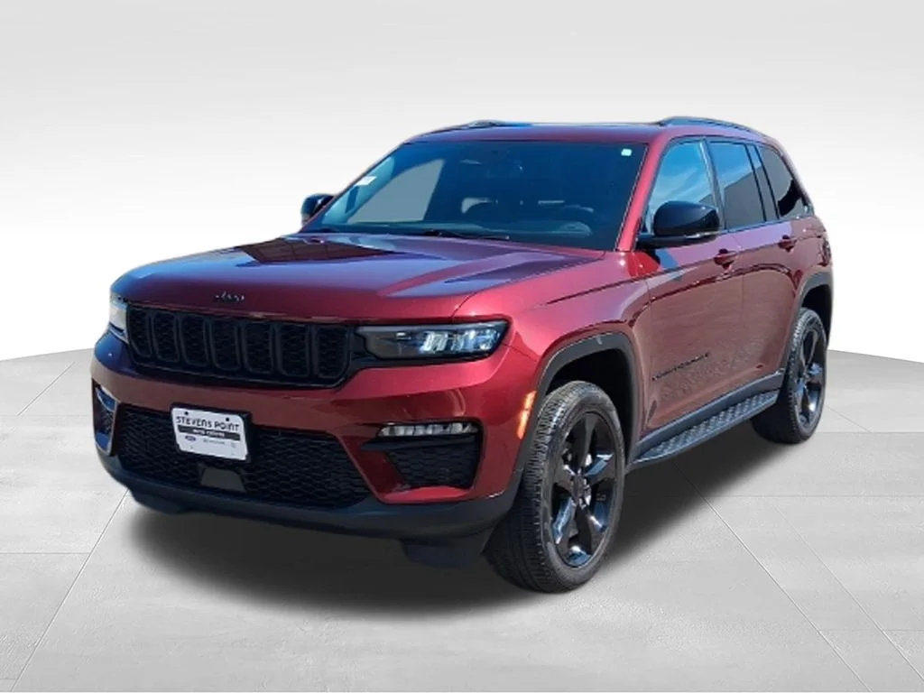 Used 2024 Velvet Red Pearlcoat Jeep Limited image 3