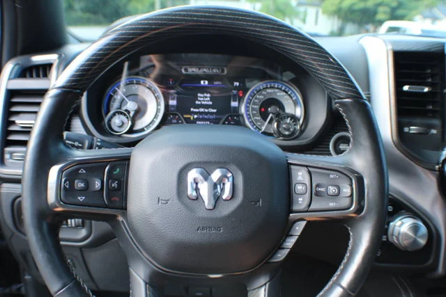 Used 2021 Diamond Black Crystal Pearlcoat Ram Limited image 9