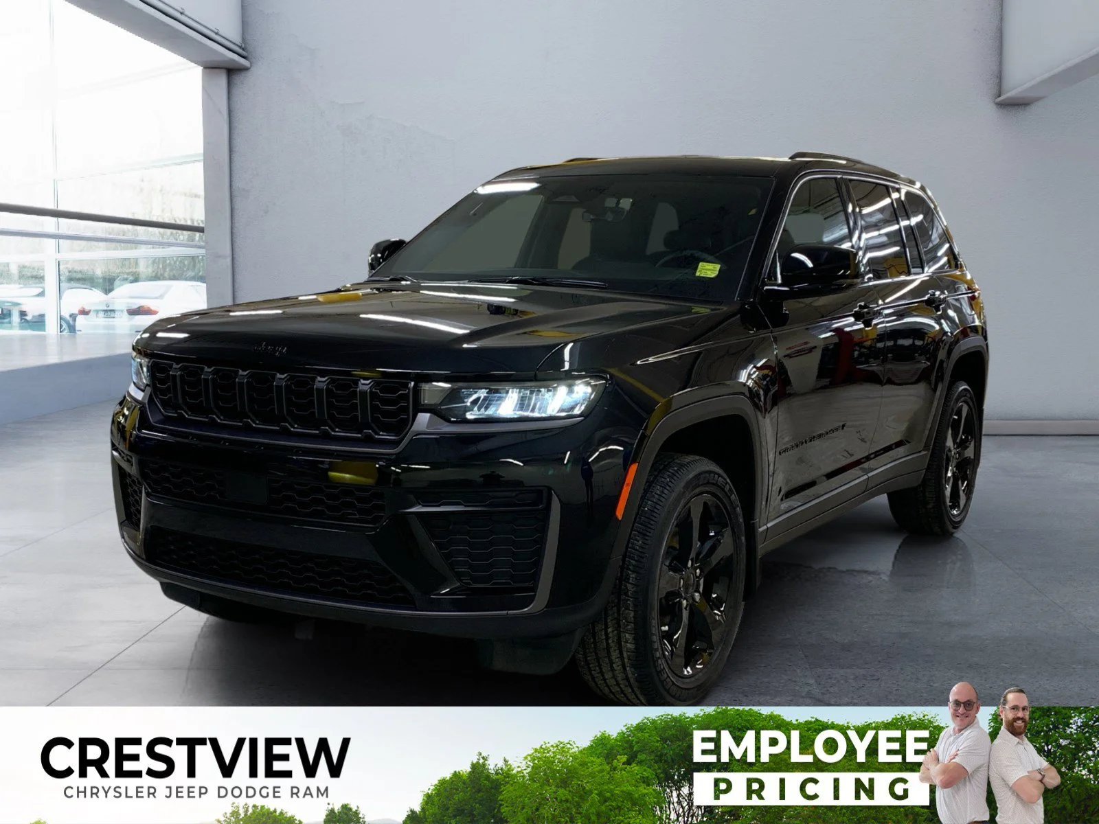 New 2026 Diamond Black Crystal Pearl Jeep Altitude image 1