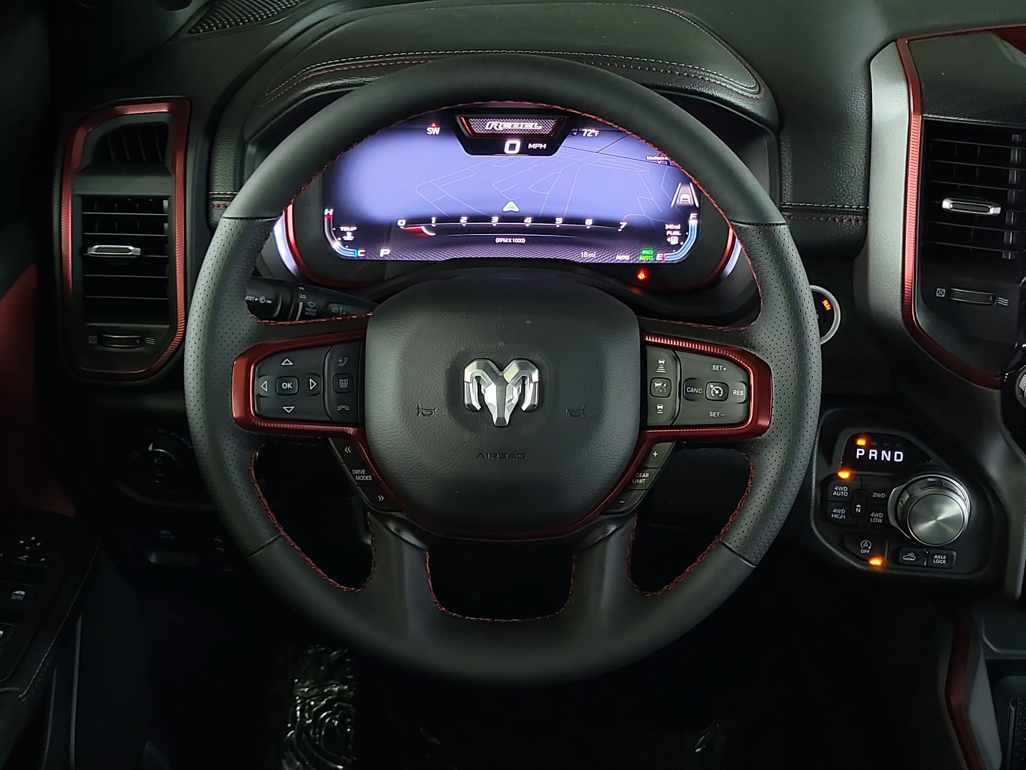 New 2026 Diamond Black Crystal Pearl-Coat Exterior Paint RAM Rebel image 20