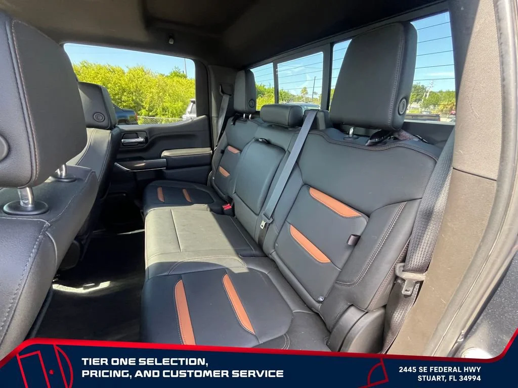 Used 2021 DARK SKY METALLIC GMC AT4 image 32