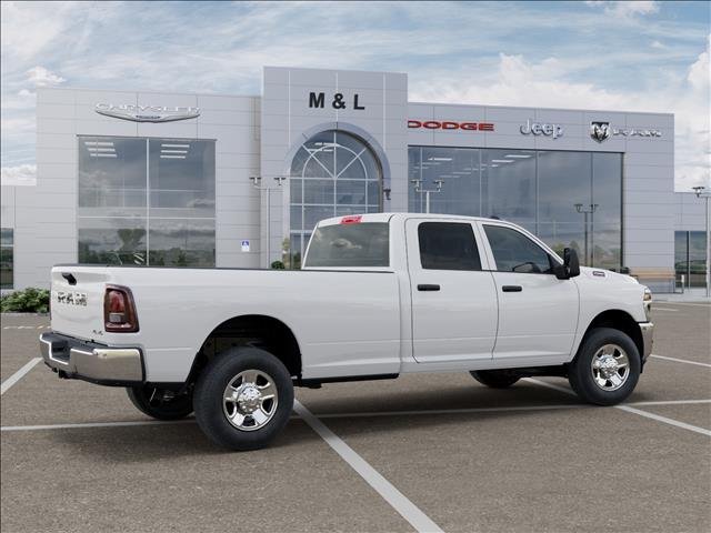 New 2026 Bright White Clear-Coat Exterior Paint RAM Tradesman Crew Cab 4x4 8