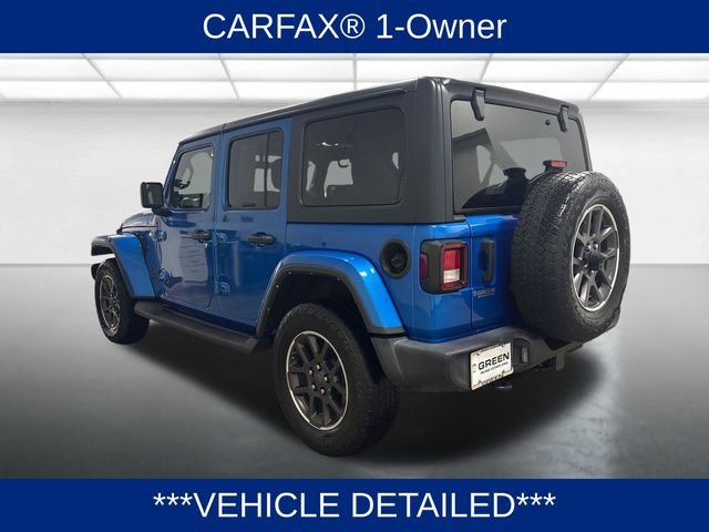 Used 2021 Blue Jeep Unlimited Sport S image 3