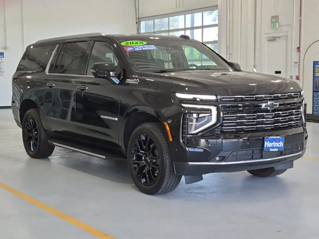 Certified Used 2025 Black Chevrolet High Country image 2