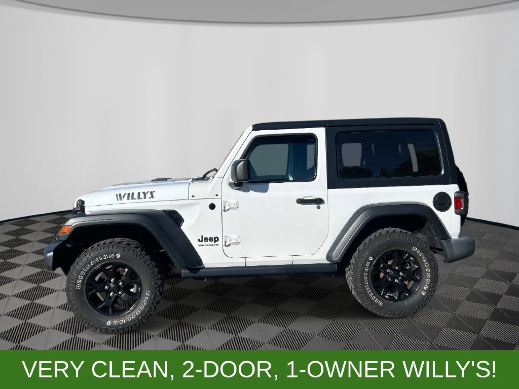 Used 2021 White Jeep Willys Sport image 2