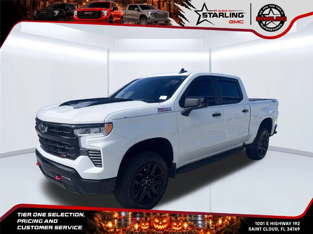 Used 2024 Summit White Chevrolet LT Trail Boss image 1