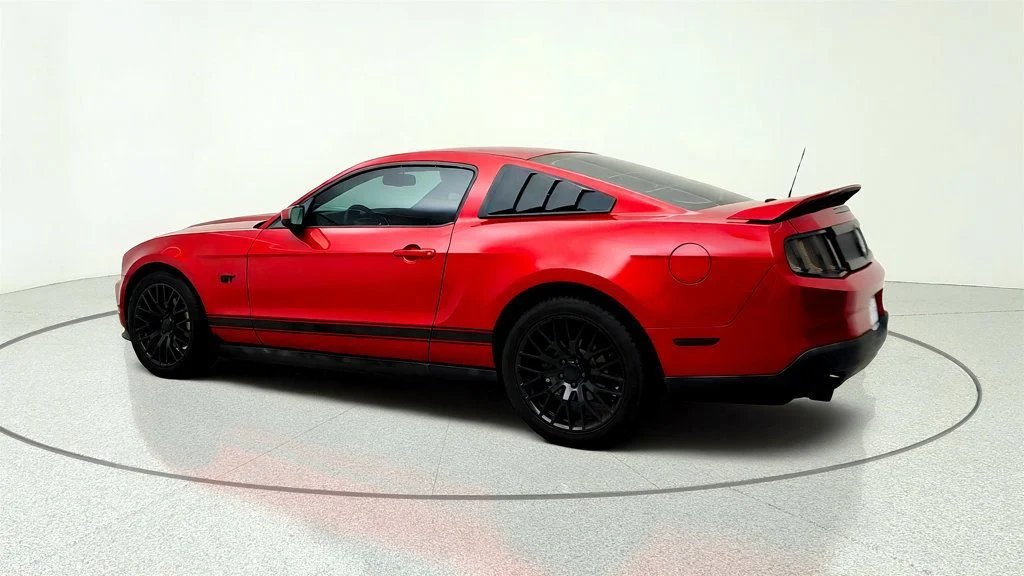Used 2010 Red Candy Metallic Ford 2dr Coupe GT w/ Comfort & Security Pkgs + Upgraded Wheels image 7