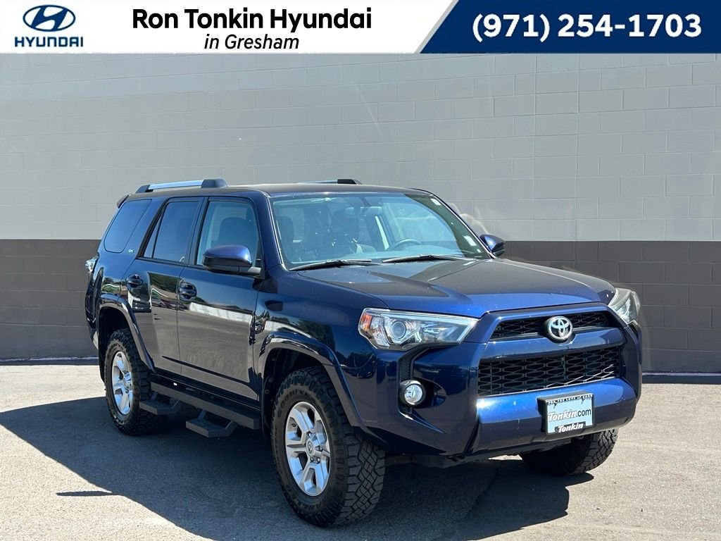 Used 2019 Nautical Blue Metallic Toyota SR5 image 1