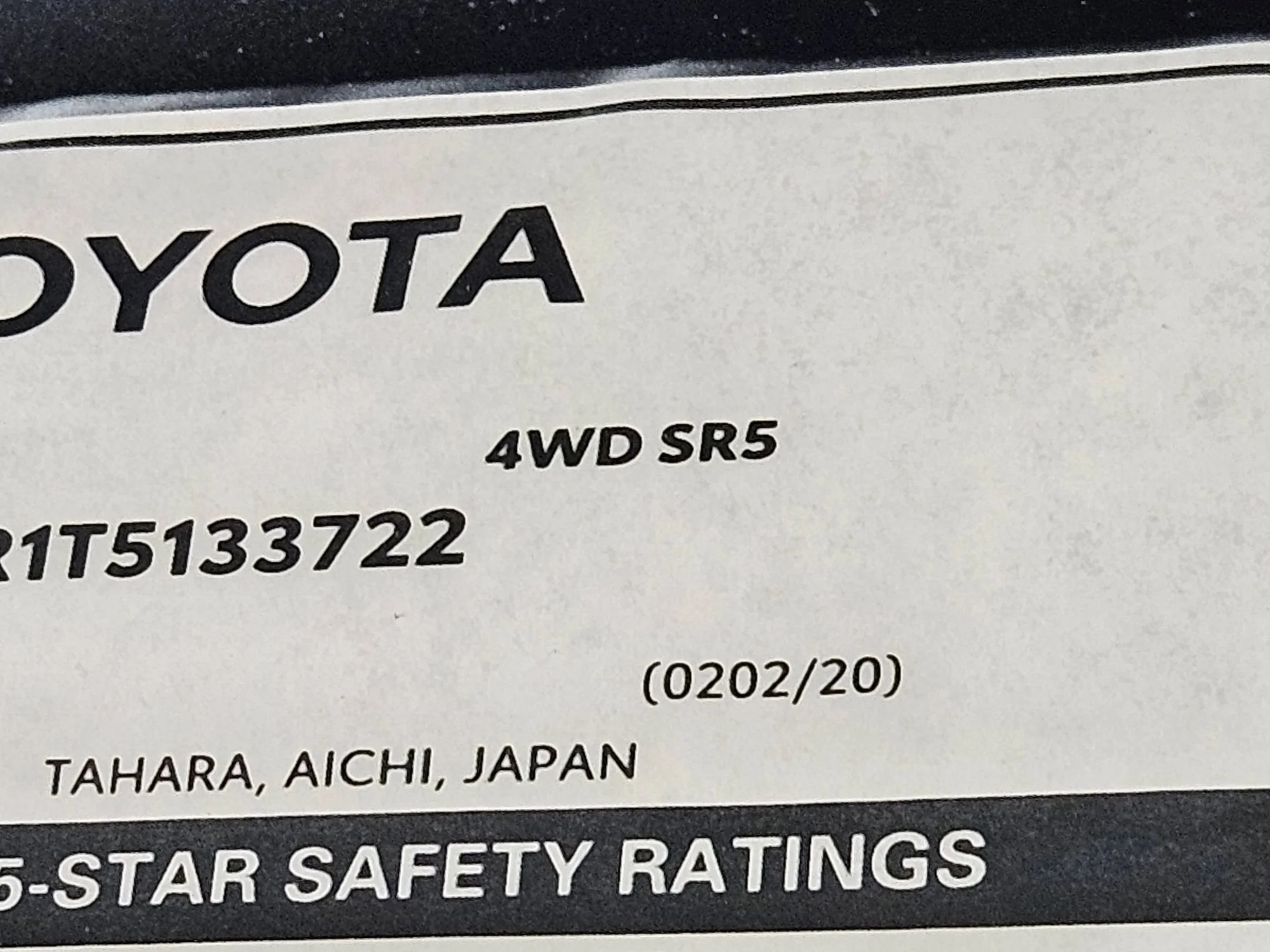 New 2026 Black Toyota SR5 image 24