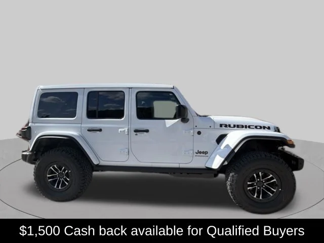 New 2027 Bright White Clear-Coat Paint Jeep Rubicon X image 2