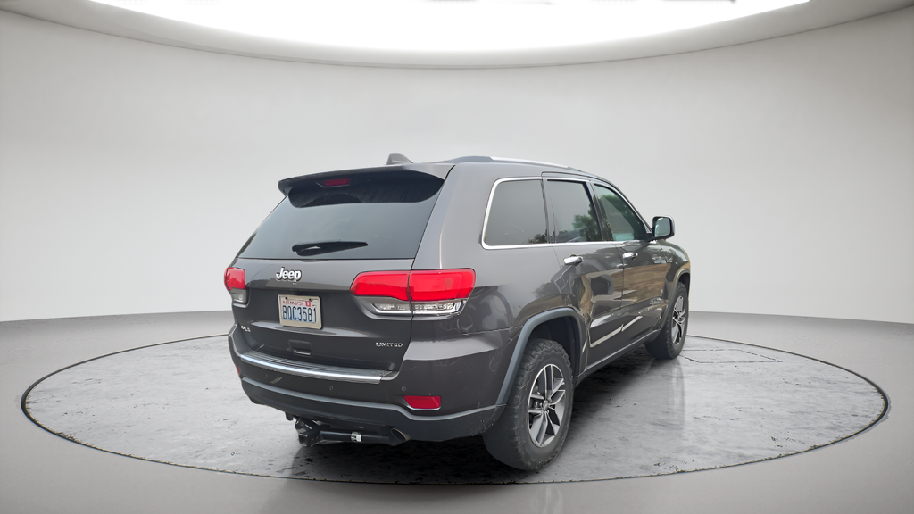 Used 2017 Granite Crystal Clearcoat Metallic Jeep Limited image 4