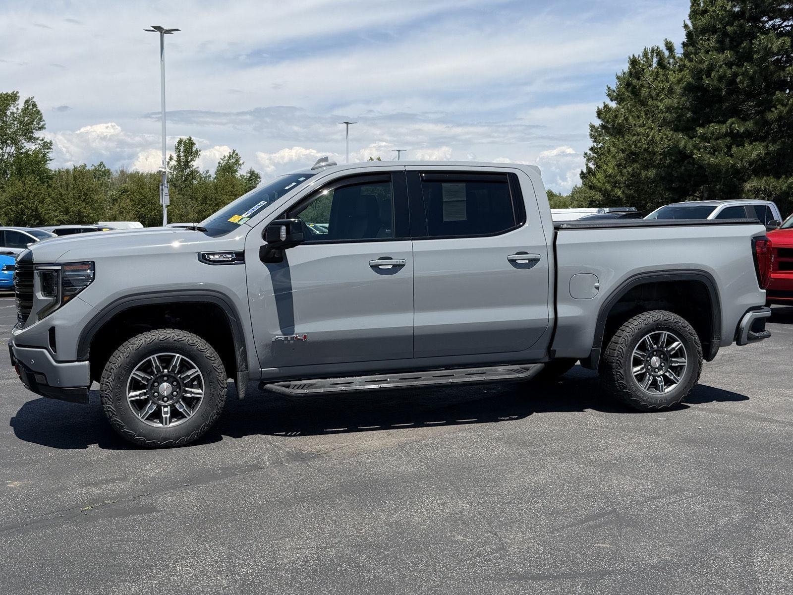 Used 2024 Thunderstorm Gray GMC AT4 image 4