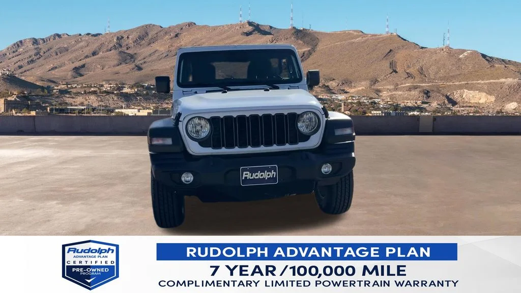 Used 2024 White Jeep Sport S image 9