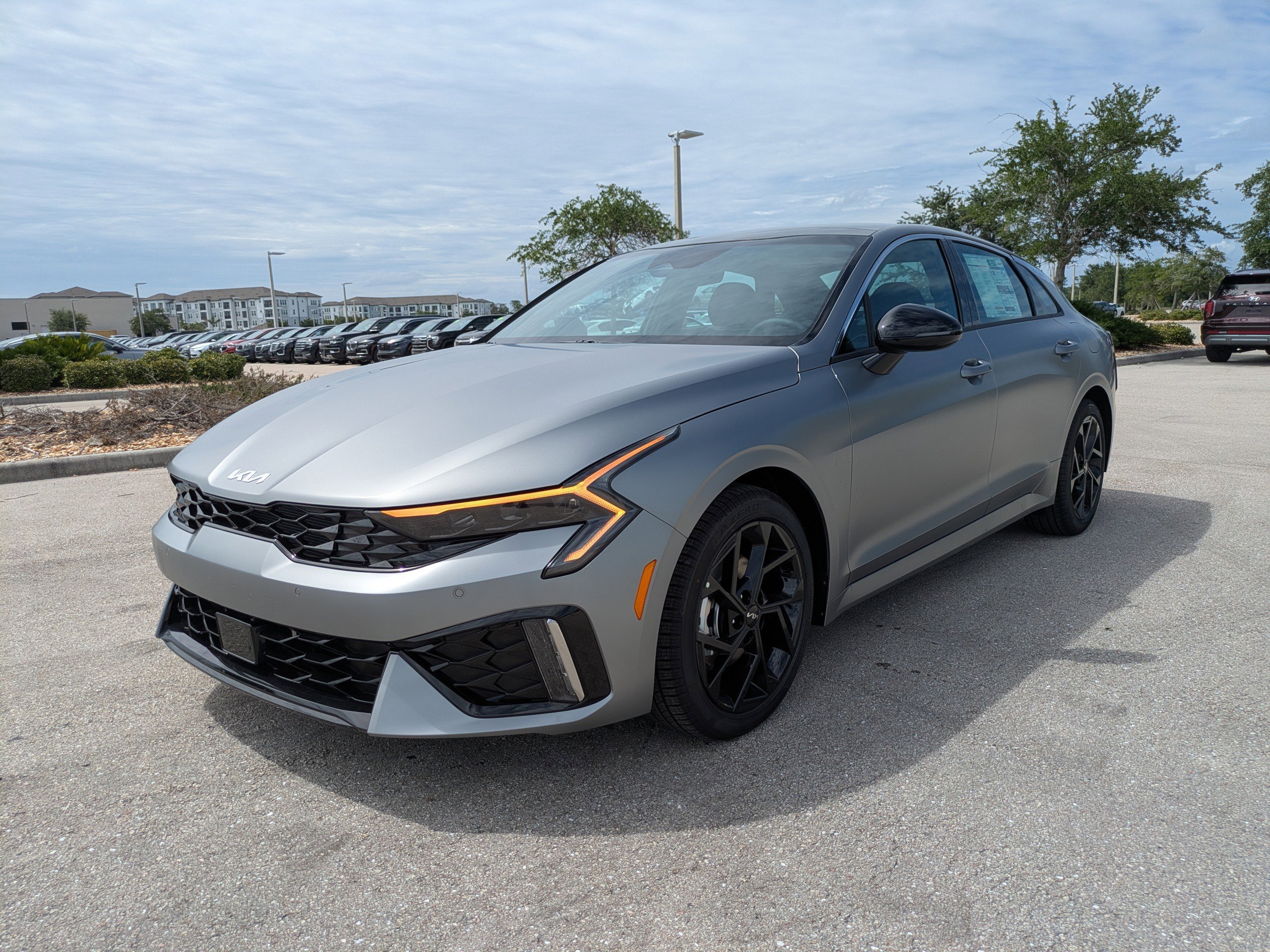 New 2026 Steel Matte Gray Kia GT-Line FWD image 8
