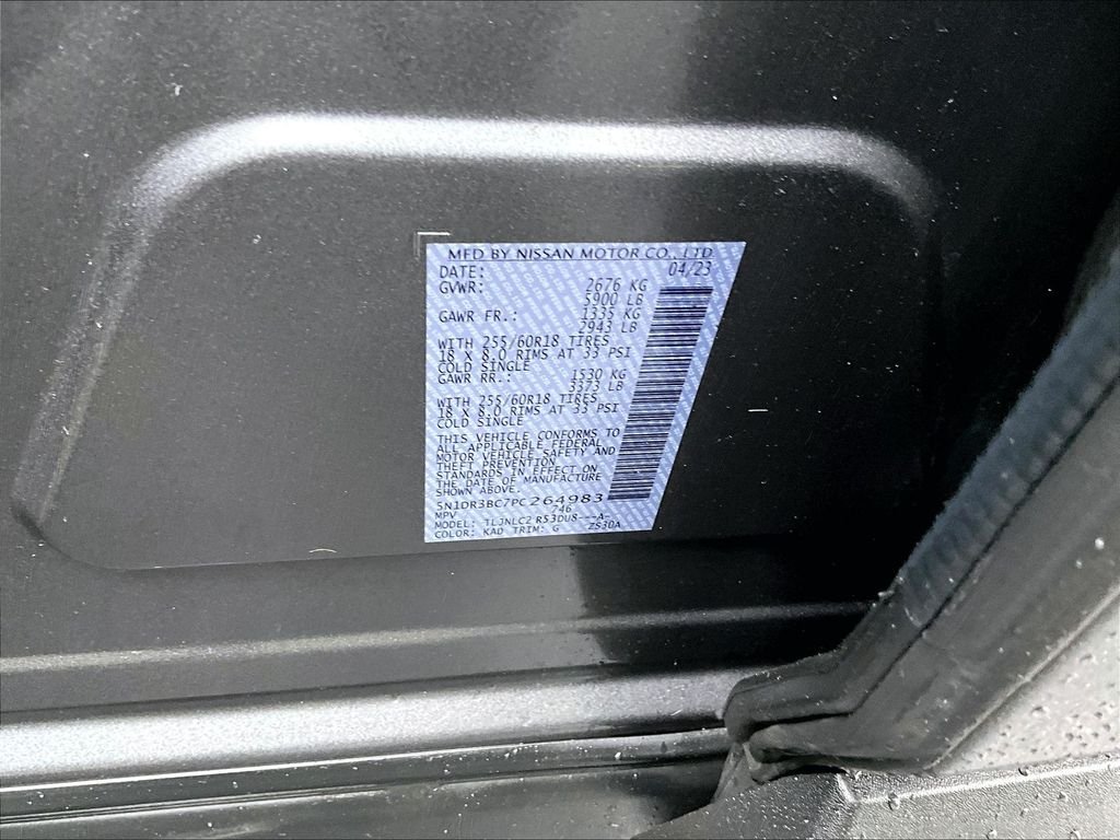 Used 2023 Gun Metallic Nissan SV image 37