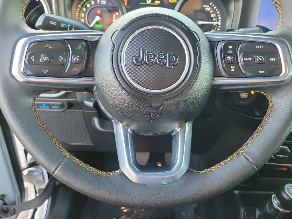 Certified Used 2024 Silver Jeep Sahara 4xe image 28