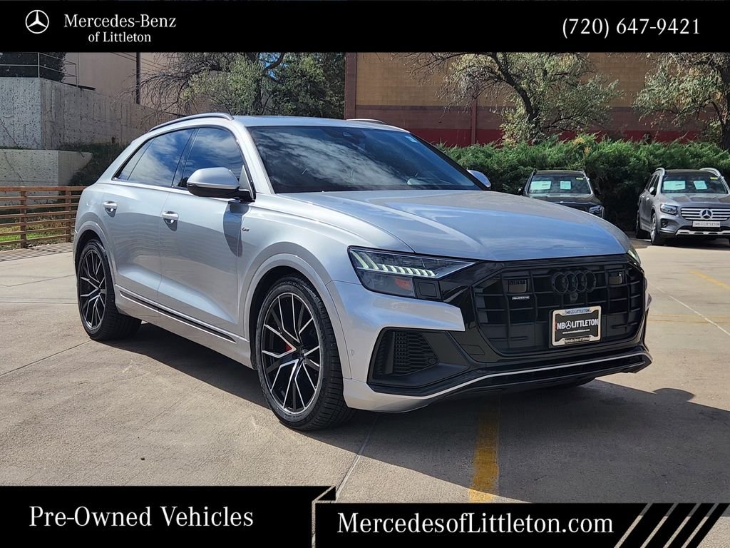 Used 2021 Silver Audi 55 Prestige image 3