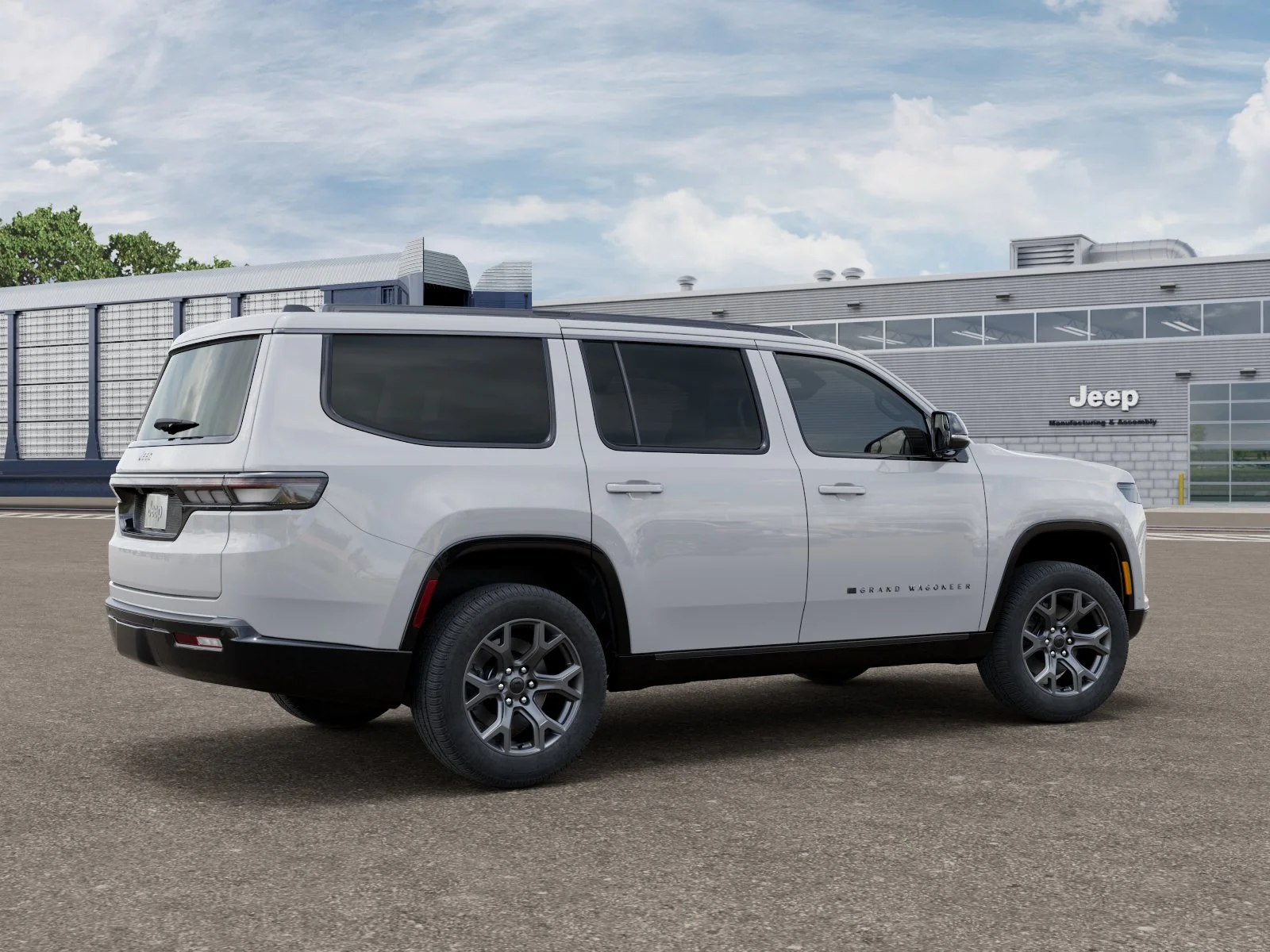 New 2026 Bright White Clear-Coat Exterior Paint Jeep Limited Altitude image 4