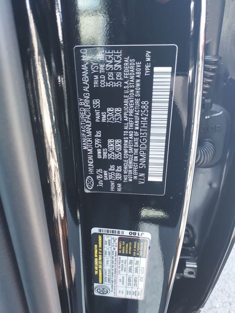 New 2026 Black Hyundai SE image 24