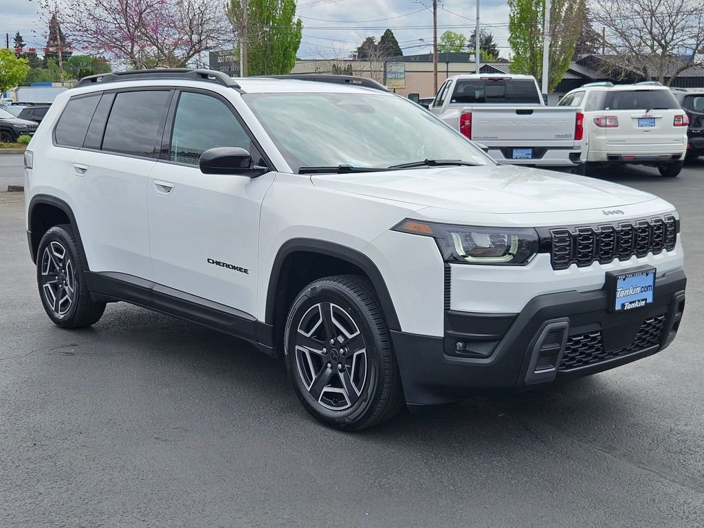 New 2026 Bright White Clearcoat Jeep Laredo image 8