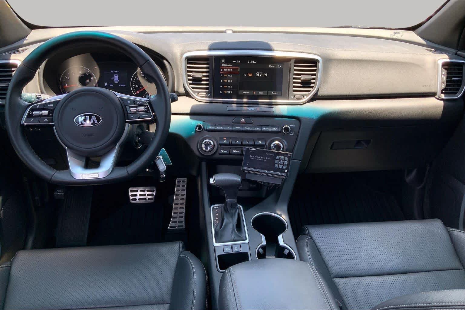 Used 2021 Black Cherry Kia S image 15