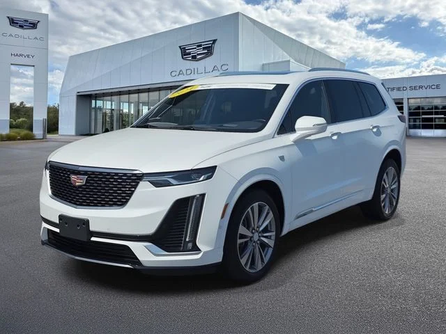 Used 2024 Crystal White Cadillac Premium Luxury image 1