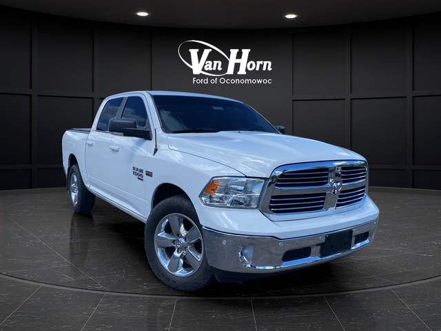 Used 2019 Bright White Clearcoat Ram Big Horn image 1