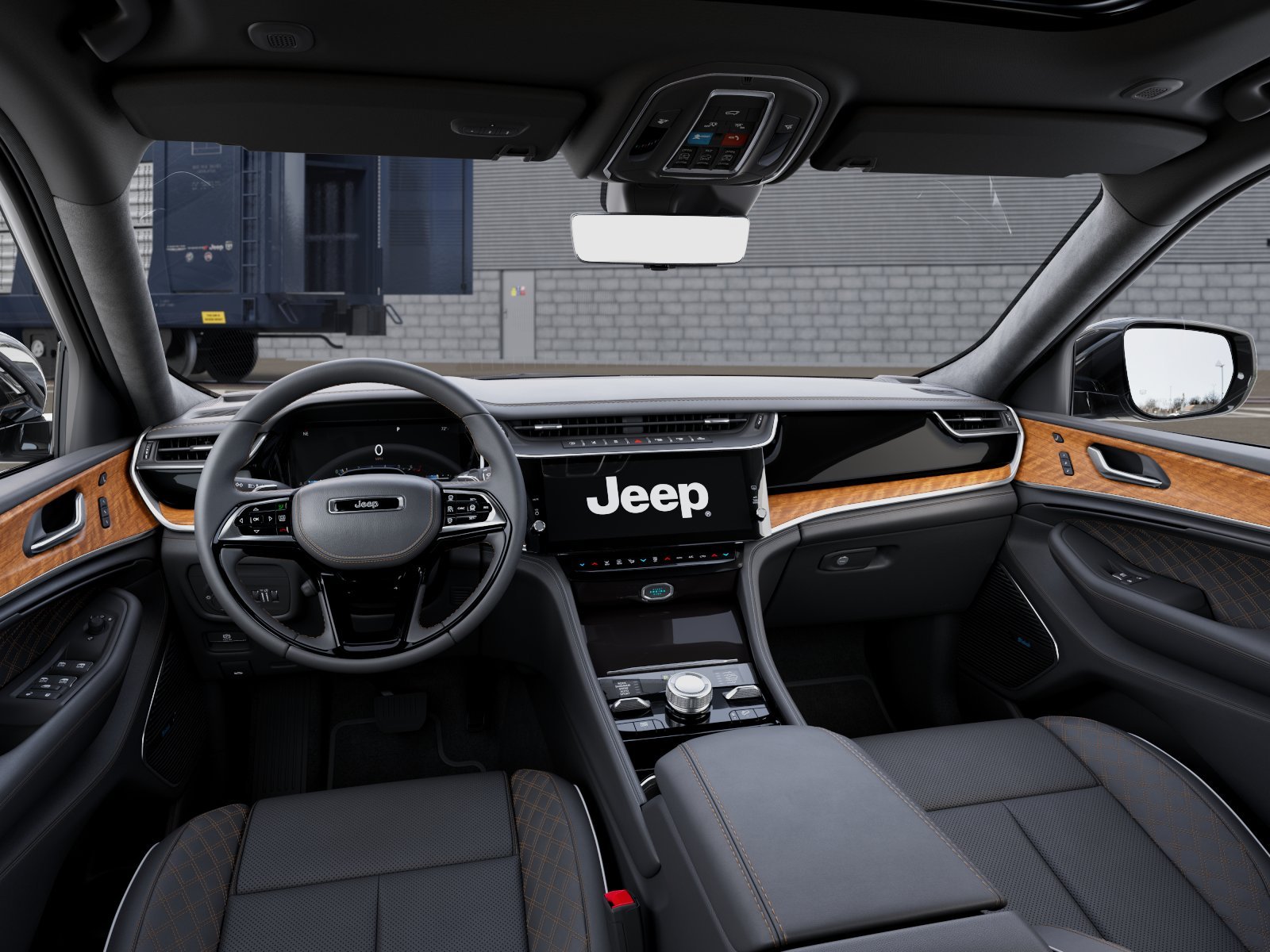 New 2027 Bright White Clear-Coat Paint Jeep Summit image 8