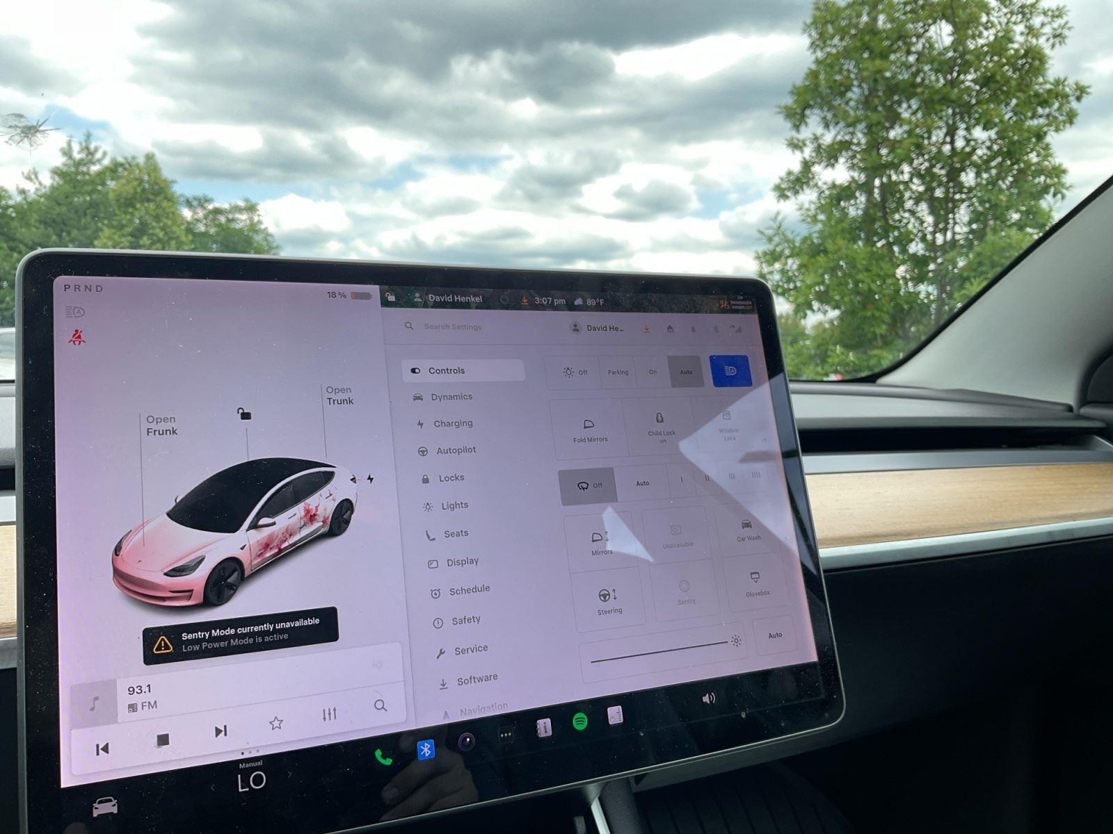 Used 2019 Pearl White Multi-Coat Tesla Long Range image 20