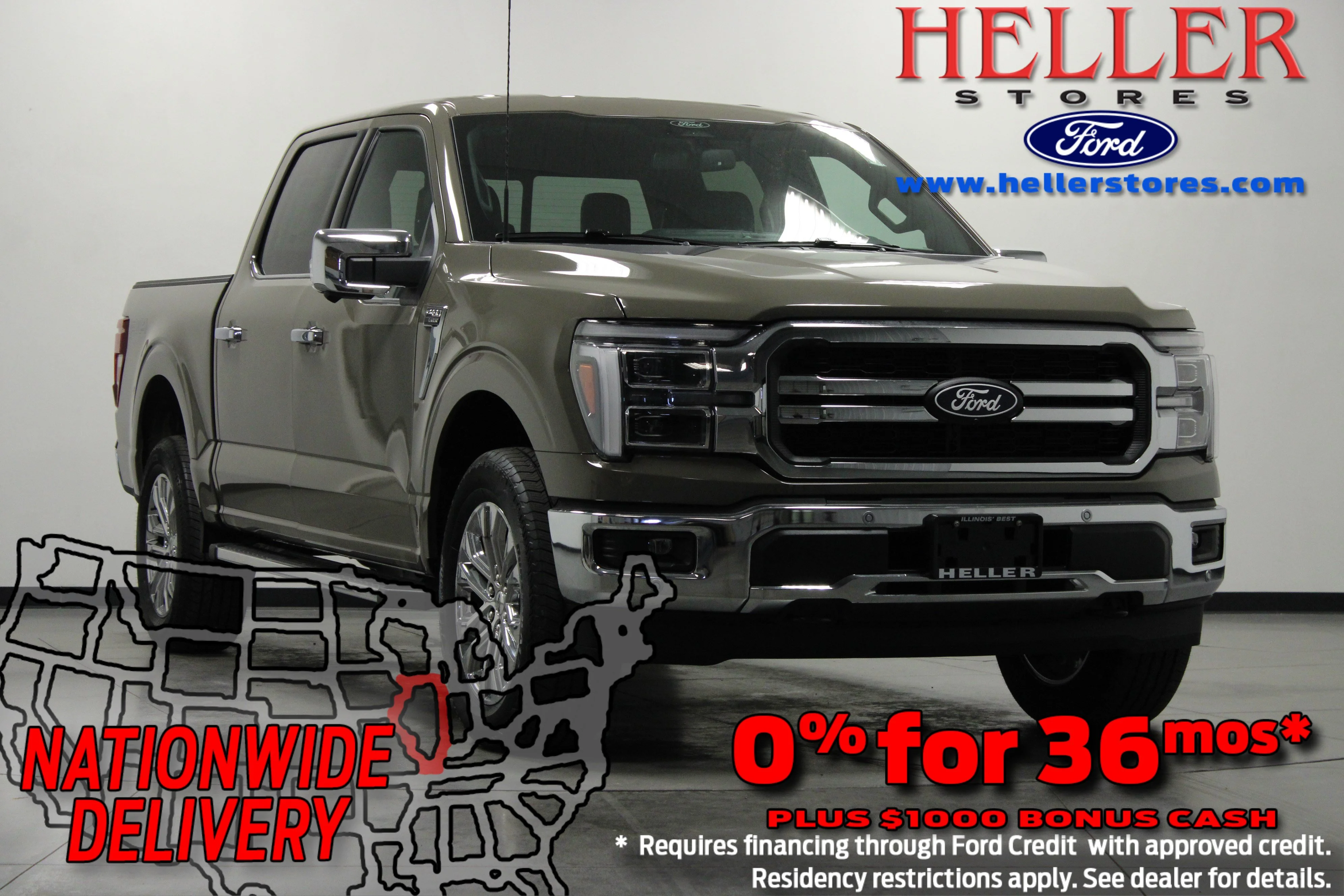 New 2026 Marsh Gray Ford Lariat® image 1
