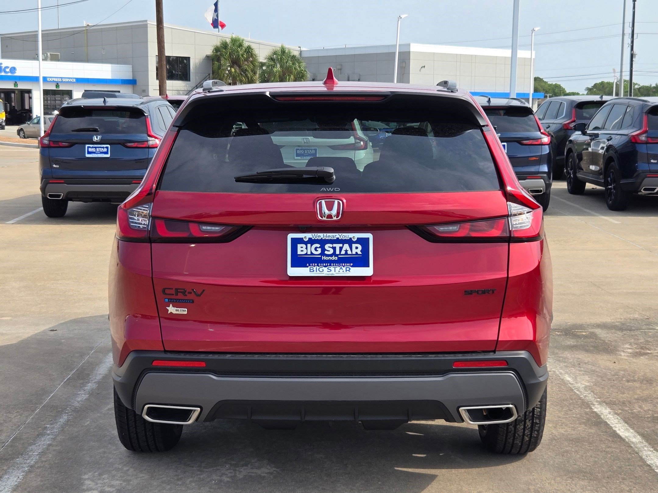 New 2026 Radiant Red Metallic Honda Sport image 4