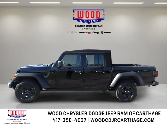 Used 2024 Black Clearcoat Jeep Sport image 6